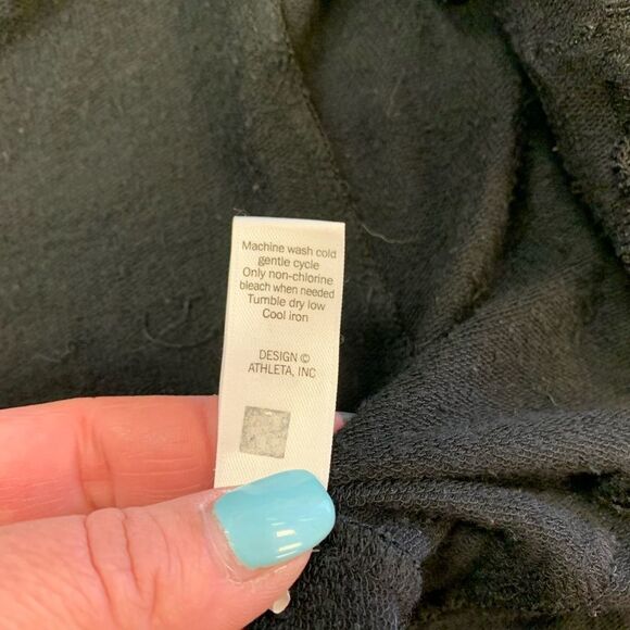 Athleta Shawl Collar Modal Pocket Cardigan sz XXS - Picture 5 of 7